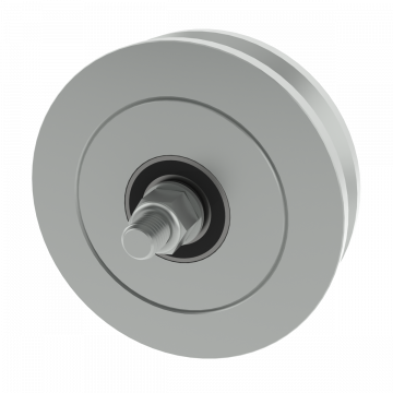 6-inch V-Groove Wheel