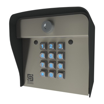 Advantage ONE – 1,000-Code Keypad with Smart LEDs – Post Mount